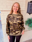 Camo Knit Pullover
