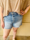 Vervet High Rise Denim Shorts
