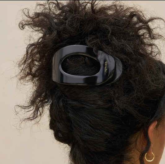 Kitsch Black Flat Cloud Clip - Large