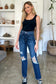 ONLINE ONLY Judy Blue Full Size High Waist Rigid Magic Heavy Destroy Straight Jeans