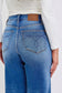 Judy Blue Full Size Distressed High Waist Wide Leg Jeans ONLINE ONLY