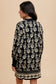 Floral Jacquard Round Neck Sweater Dress ONLINE ONLY