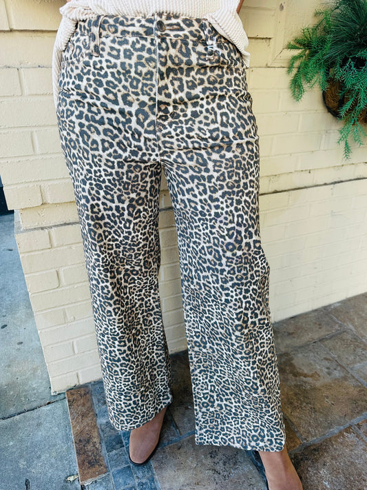 Cello High Rise Wide Leg Jean