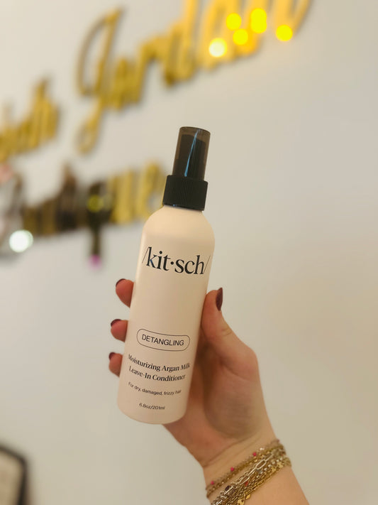 Kit•sch Moisturizing Argan Milk Leave-In Detangling Conditioner