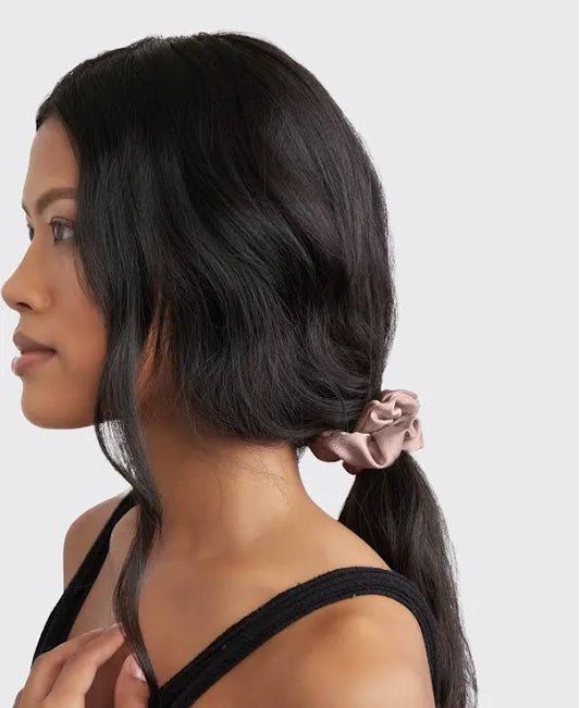 Kitsch Satin Sleep Scrunchies - Cameo