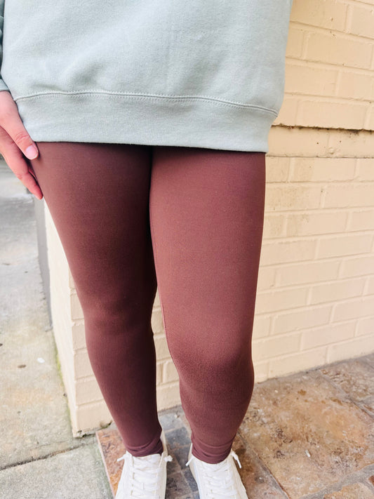 Microsoft Butter Legging - Brown
