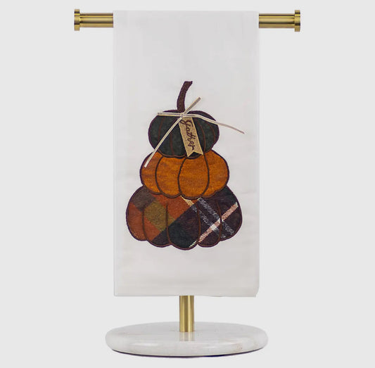 Pumpkin Stack Tea Towel