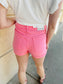Judy Blue High Waist Tummy Control Shorts - Pink