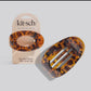 Kitsch Tortoise Cloud Flat Claw Clip - Large