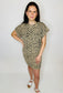 Leopard Tee Shirt Dress