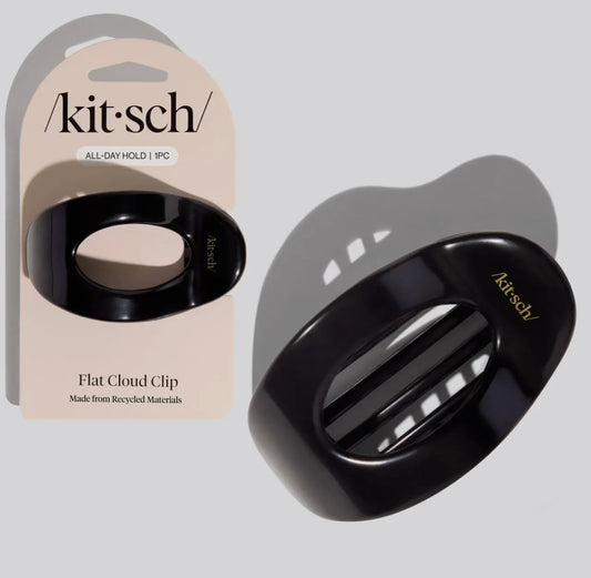 Kitsch Black Flat Cloud Clip - Medium