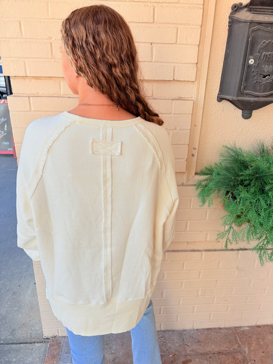 Embroidered Horse Tunic - Cream