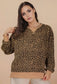 Leopard Knit Pullover