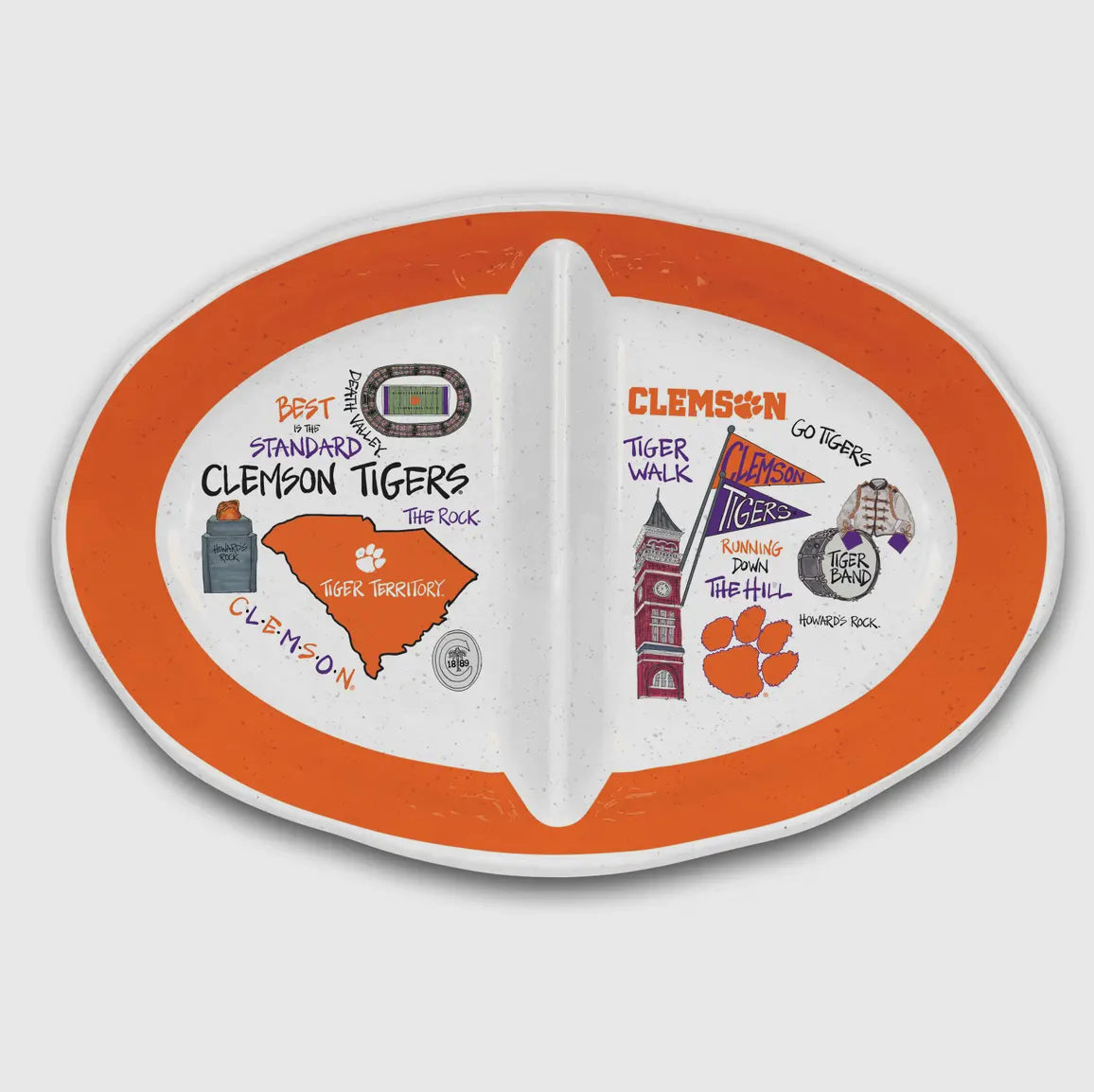 Clemson Mel Platter