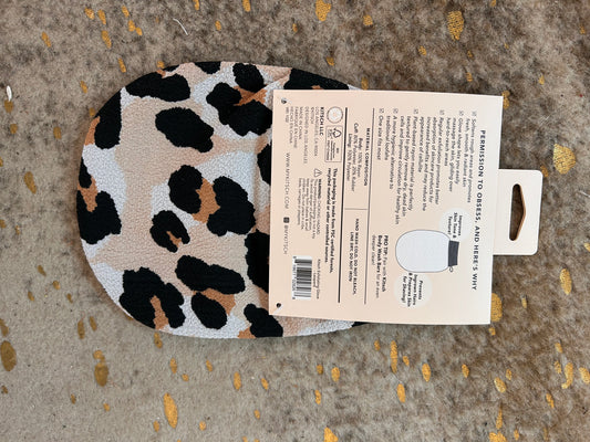 Exfoliating Body Glove - Leopard