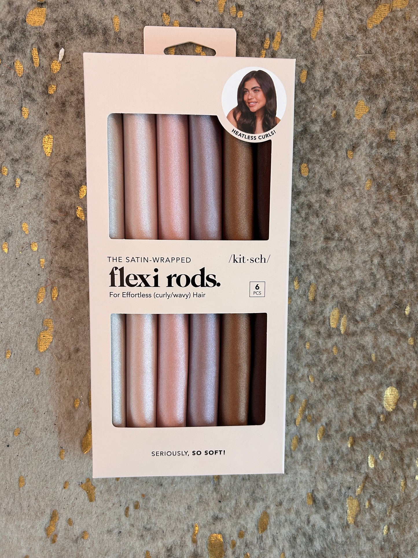 Flexi Rods Satin 6pc - Terracotta and Eucalyptus