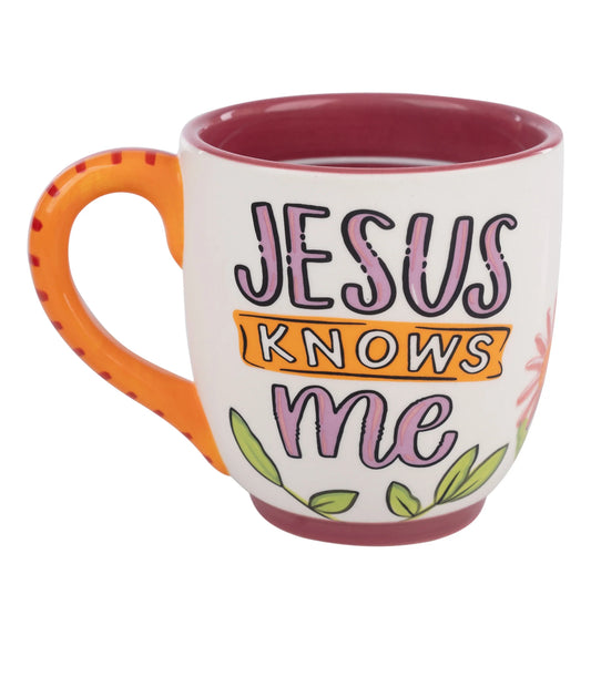 Jesus Knows Me Mug