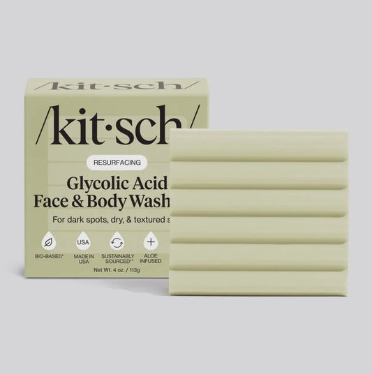 Kitsch Glycolic Acid Exfoliating Face & Body Wash