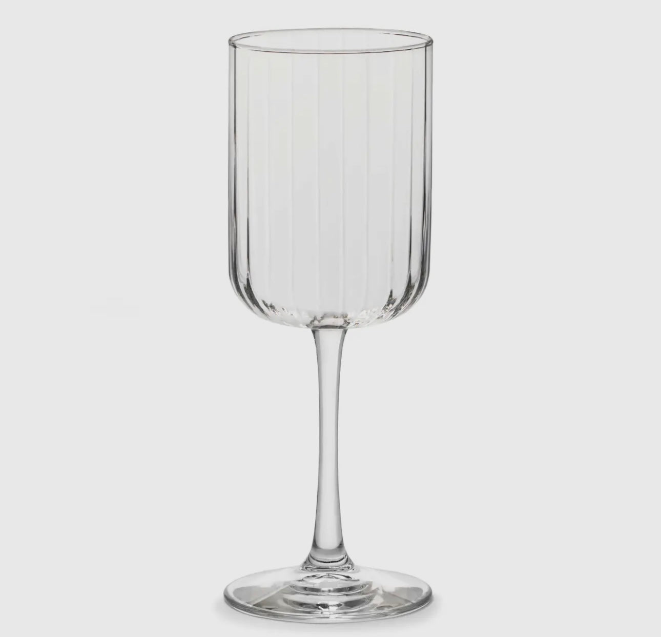 Libbey Paneled Wine Glasses Set Of 4