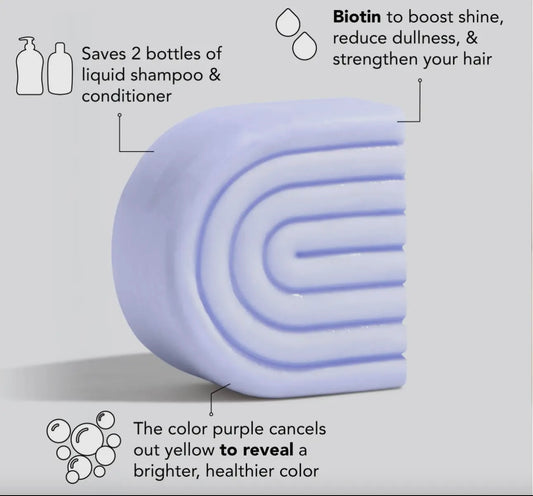 Kitsch Purple Toning Solid Conditioner Bar