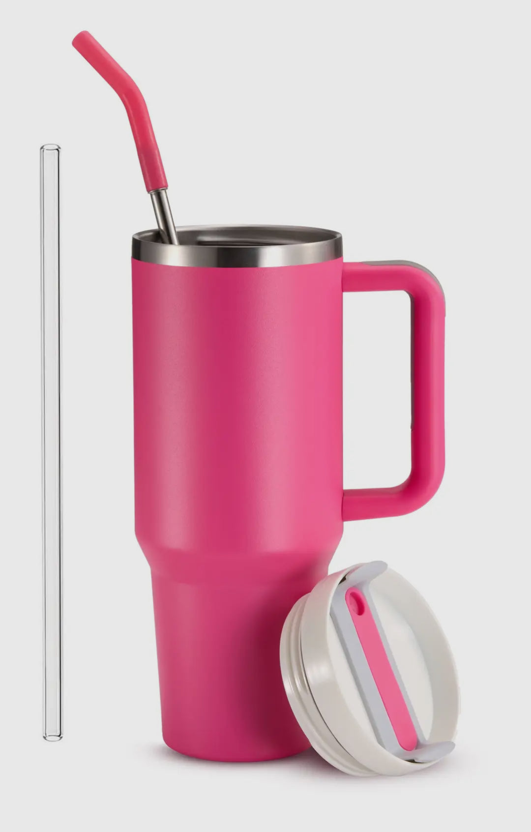 Stainless Steel 40oz Tumblers - Pink