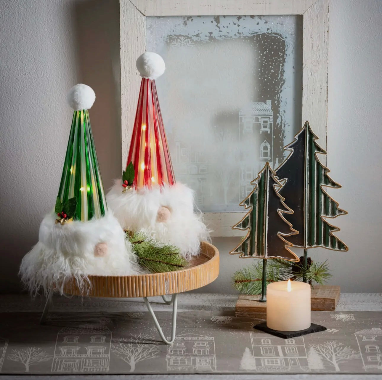 Christmas Village Table Runner