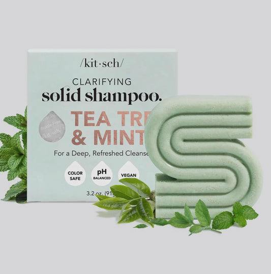 Kitsch Tea Tree & Mint Clarifying Solid Shampoo