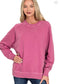 French Terry Pigment Pullover