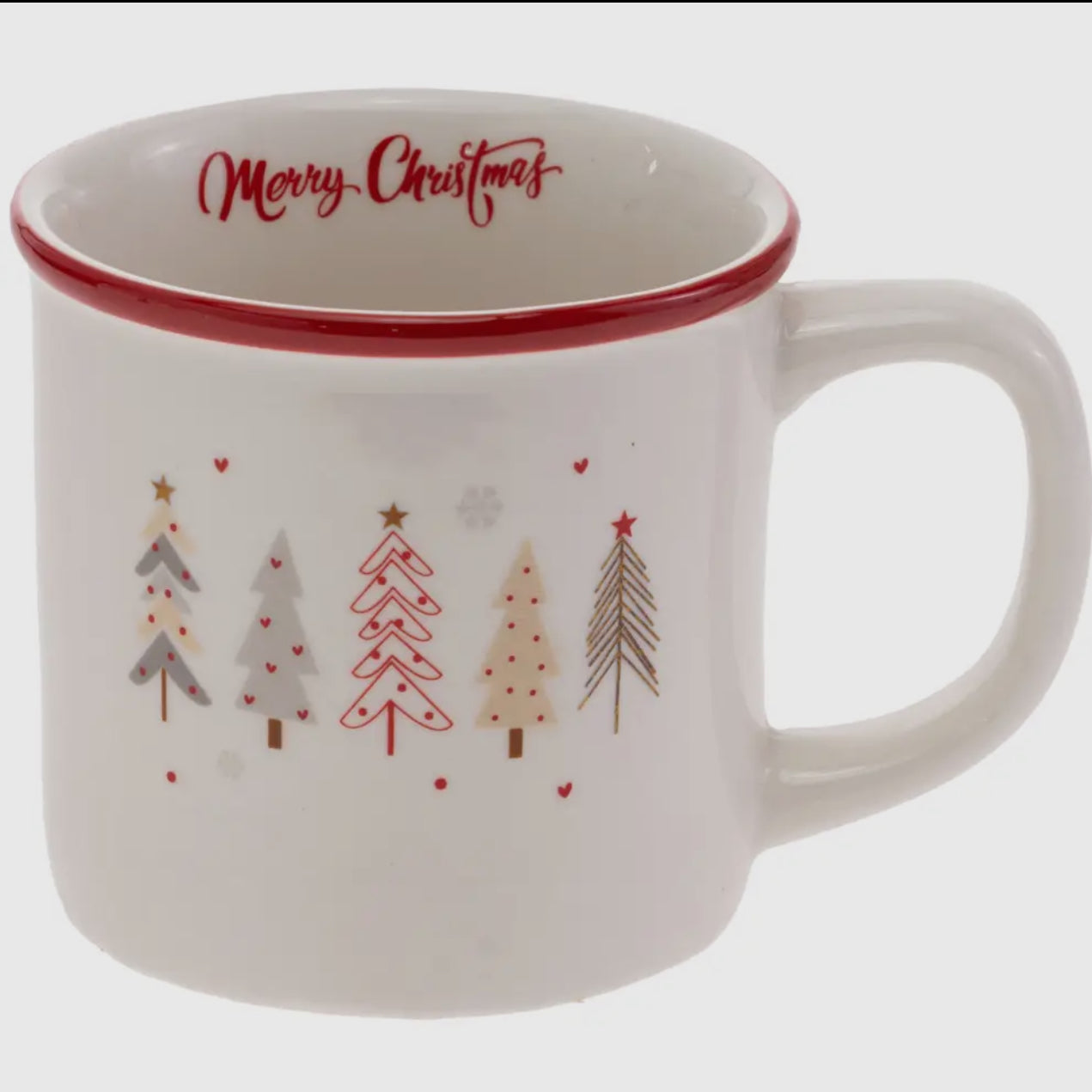 Festive Trees Ceramic Mug 14oz