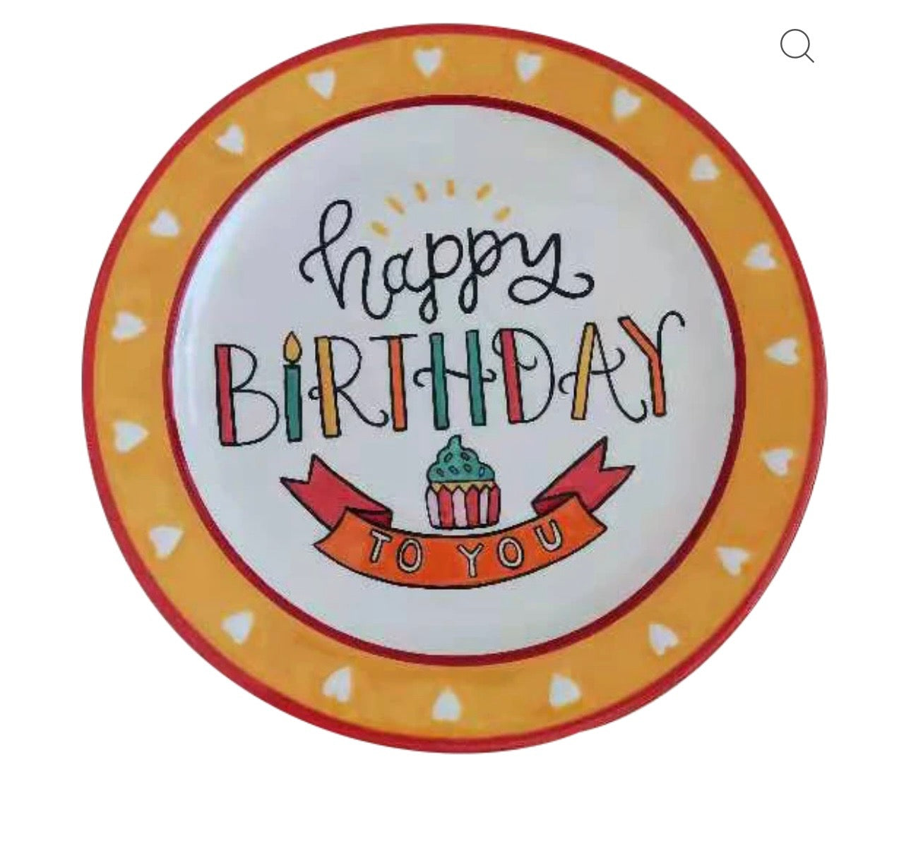 Girl Birthday Plate