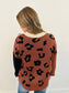 Leopard Contrast Sweater
