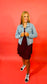 It’s A Sign Lightweight Denim Jacket
