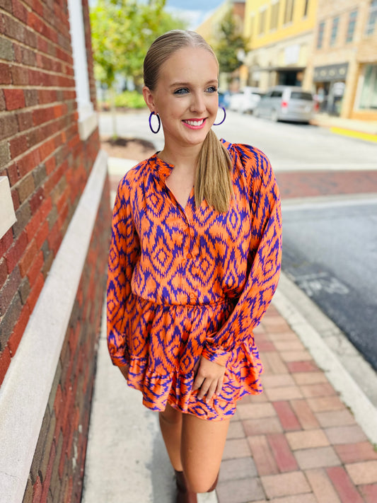 Gameday In Style Aztec Romper