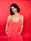 Got Your Back Neon Coral Pink Maxi Dress