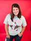 Let’s Go Girls Mint Washed Graphic Tee