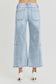 RISEN Full Size High Rise Seamed Detail Wide Leg Crop Jeans