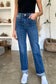 ONLINE ONLY Full Size High Waist Front Seam Detail Straight Jeans